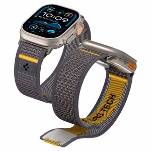 Spigen Athlex Air ремешок для Apple Watch 44 / 45 / 46 / 49 mm - серый