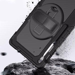 Чехол Tech-Protect Solid для Samsung Galaxy Tab S10 FE+ - чёрный