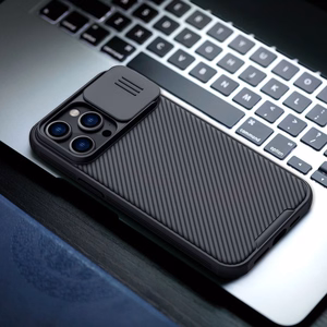 Dėklas Nillkin CamShield Pro Apple iPhone 14 Pro Max mėlynas
