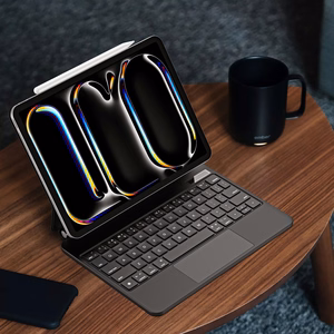 Dux Ducis Keyboard (MK Series) Case with Bluetooth Keyboard for iPad Pro 11" 2024 - Black