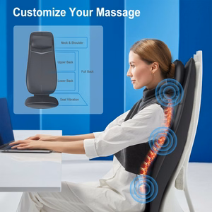 RENPHO Neck & Back Massage Cushion S Black kaklo ir nugaros masažinė pagalvė