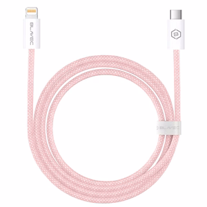 Blavec Kabelis Candy pīnīts - Type C to Lightning - PD 20W 2,4A 2 metres Apple CarPlay (CCA-CL24P20) rožinis