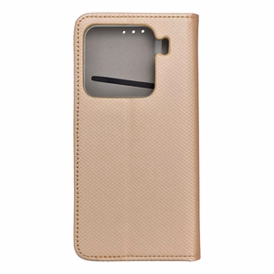 Чехол-книжка для Xiaomi 15 Pro Smart Case Book золотой