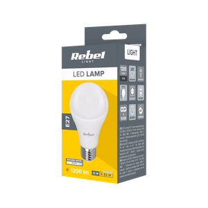 Rebel A60 E27 LED lemputė, 12 W, 4000 K, 230 V