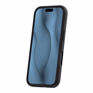 Силиконовый чехол Thin Mag для iPhone 17 Pro Max 6,9" чёрный