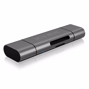 Raidsonic External card reader with multi-USB connector External Micro SDHC, Micro SDXC, microSD 3.0 UHS-I SD, SDHC, SDXC, SD 2.0 UHS-I, MMC external