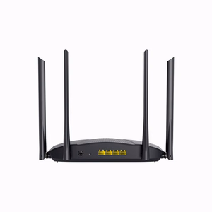 Tenda TX9 PRO belaidis maršrutizatorius Gigabitinis eternetas Dviguba juosta (2,4 GHz / 5 GHz) Juoda