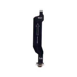Charging Port Compatible With Xiaomi 12 Pro with Flex / Silver OEM