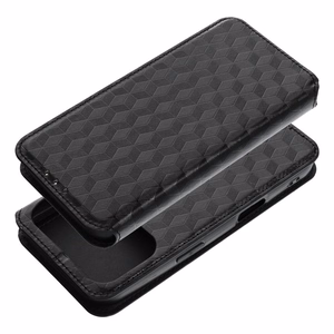 Чехол-книжка для iPhone 17 / 18 Cubic Book черный