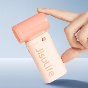 Jisulife Handheld Fan Life9 3600mAh Portable Mini Blower USB Fan - Pink