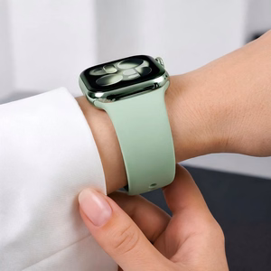 Tech-Protect silikoninis dirželis Apple Watch 40/41/42 mm laikrodžiui, šviesiai žalias