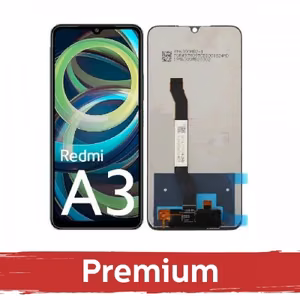 LCD ekranas, suderinamas su Xiaomi Redmi A3, juodas OEM