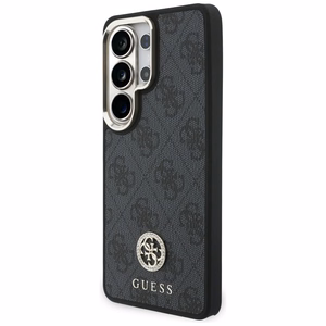 Guess чехол 4G Big Rhinestone Triangle Strap MagSafe Samsung Galaxy S26 Ultra черный