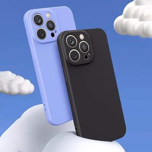 Silicone dėklas Samsung Galaxy A14 5G / Galaxy A14 - juodas