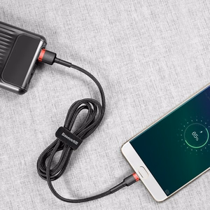 Кабель Baseus Cafule Micro USB 2A 3м (чёрно-красный)