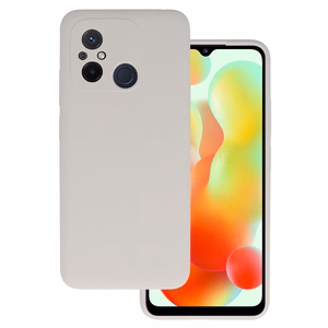 Силиконовый чехол Silicone Lite для Xiaomi Redmi 12C/11A титановый