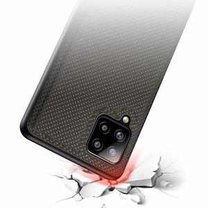 Dux Ducis Fino чехол покрытый нейлоновым материалом для Samsung Galaxy A42 5G зелёный