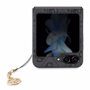 Dėklas telefonui Samsung Galaxy Z Flip 5 (4G Charms Collection) – pilkas