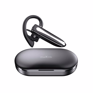 Maxlife wireless headset MXBH-01 with charging case black