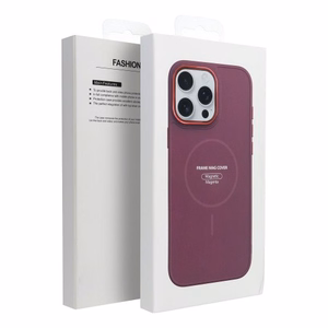 Чехол для Samsung S26 ULTRA Frame Mag Cover совместимый с MagSafe пурпурный