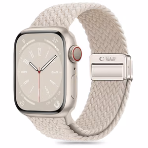 Tech-Protect Nylonmag ремешок для Apple Watch 4 / 5 / 6 / 7 / 8 / 9 / SE (38 / 40 / 41 mm) - бежевый