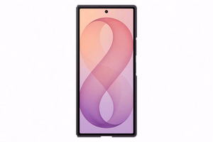 Силиконовый магнитный чехол Samsung Galaxy Z Fold8 Ultra с 2 антибликовыми плёнками, фиолетового оттенка