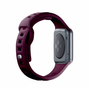Силиконовый ремешок 3mk для Apple Watch, 42/44/45/46/49 mm, Mulberry, большой размер