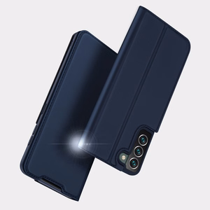 Dux Ducis Skin Pro dėklas atverčiamas dėklas Samsung Galaxy S22 + (S22 Plus) auksinis