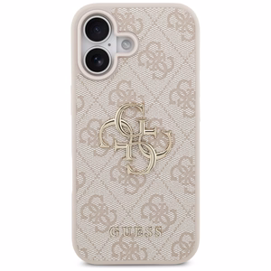 Guess 4G Big Logo Чехол для iPhone 17 - розовый