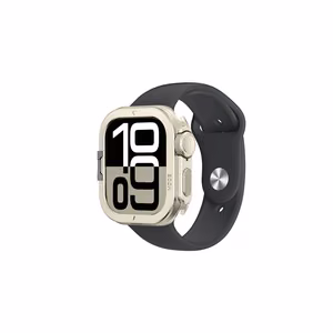 AmazingThing Titan Pro Metal Case for Apple Watch 11 46mm Aluminum - Titanium