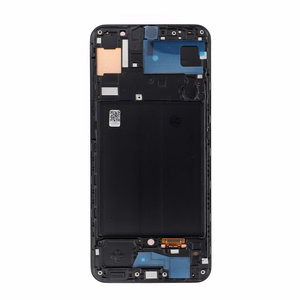 OLED LCD-дисплей REWA с рамкой для SAMSUNG A50, черный