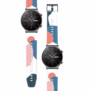 Dirželis Moro Huawei Watch GT2 Pro silikoninis dirželis apyrankė - raštas 11
