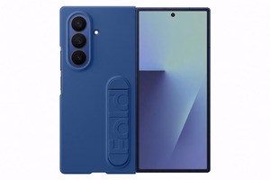 Samsung silikoninis dėklas Samsung Galaxy Z Fold7 - mėlynas