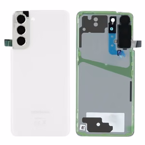 Galinis dangtelis Samsung G991 S21 5G Phantom White originalus (naudotas, Grade B)