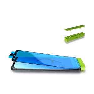 3D Edge Nano Flexi Glass Hybrid защитная плёнка с рамкой для Samsung Galaxy S21+ 5G (S21 Plus 5G) чёрный