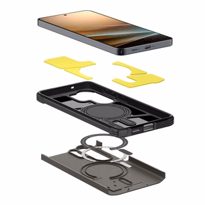 Spigen Tough Armor Mag MagSafe чехол для Samsung Galaxy S26 Ultra - серый