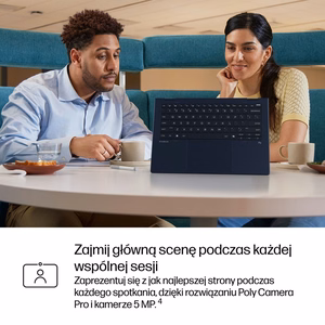 HP EliteBook X Flip G1i Next Gen AI PC Copilot+ PC Intel Core Ultra 7 258V 2-in-1 Nešiojamas kompiuteris 35.6 cm (14") 2.5K Jutiklinis ekranas 32 GB LPDDR5x SDRAM 512 GB SSD Wi-Fi 7 (802.11be) Windows 11 Pro Blue
