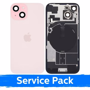 Galinis dangtelis skirtas Apple iPhone 15 / Pink / (Service Pack)
