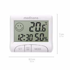 Medisana HG 100 termohigrometras