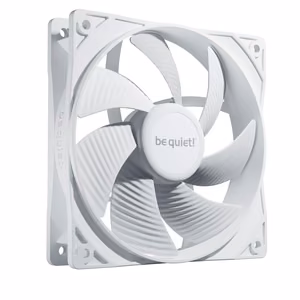 Be Quiet korpuso ventiliatorius 120mm Pure Wings 3 baltas PWM BL110