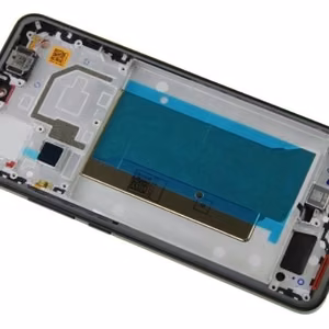 LCD ekranas Xiaomi 13T 5G/13T Pro 5G su jutikliniu ekranu su rėmeliu juodas OLED