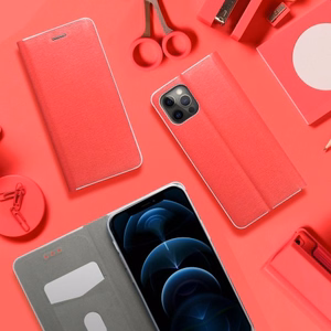 Telefono dėklas Smart Luna Xiaomi Mi 11 raudonas