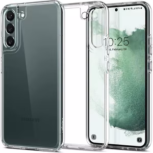 Spigen Ultra Hybrid dėklas telefonui Samsung Galaxy S22 - Skaidrus