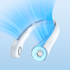 Jisulife Neck Fan 3 4000mAh Portable Neck Fan - Gray