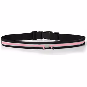 Fit Slim Belt Pouch for iPhone 14/14 Plus/14 Pro/14 Pro Max/15/15 Plus/15 Pro/15 Pro Max/Samsung S23/S23 Plus/S23 Ultra/S24/S24 Plus/S24 Ultra/A15/A54 5G/A55 5G/Redmi Note 13 - double pouch Red