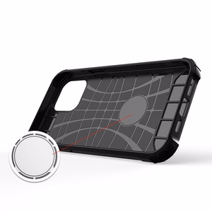 Hybrid Armor dėklas iPhone 14 Pro šarvuotas hibridinis dangtelis mėlynas