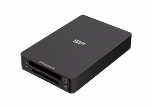 Czytnik kart Silicon Power CreatePro BS10 CFexpress Type B oraz SD 4.0 10Gbps Black