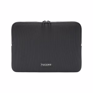 Tucano Colore2 neopreninis įmautės tipo dėklas, skirtas 13 col. MacBook Air (M5/M4/M3/M2/M1, 2026–2018), 13 col. MacBook Pro ir 12 col. nešiojamiesiems kompiuteriams, juodas