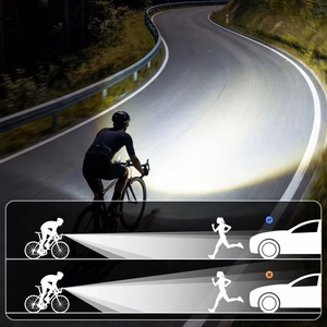 Rockbros RHL950 Front Bike Light 950lm with Removable USB-C Battery - Black
