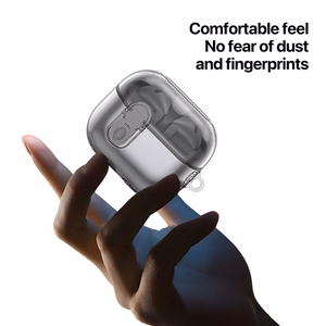 DUX DUCIS SECI – apsauginis dėklas Samsung Galaxy Buds 3 / Buds 3 Pro ausinėms, skaidrus
